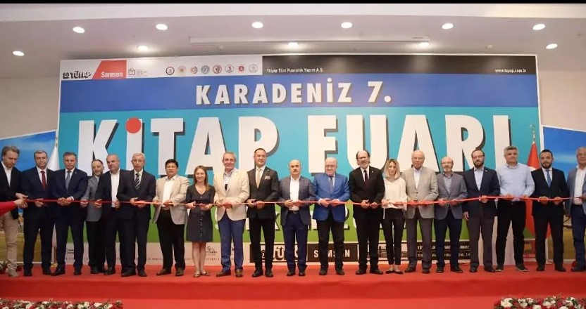 7. Karadeniz Kitap Fuarı'nın açılışına Şube Başkanımız Hasan Tahsin ŞENGÜL ve YK Üyemiz Yusuf GÜNEŞ Katıldı.