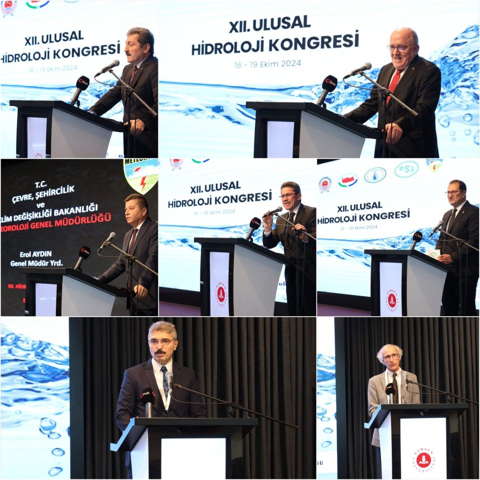 XXII. Ulusal Hidroloji Kongresi  Açılışı