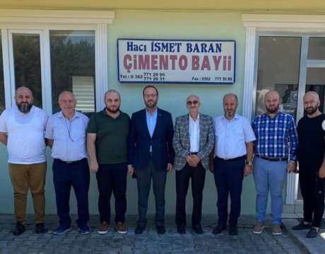 MÜSİAD Samsun'dan Yönetim Kurulu Üyesi Ziyareti İsmet BARAN ve Mehmet Akif ABANOZ 