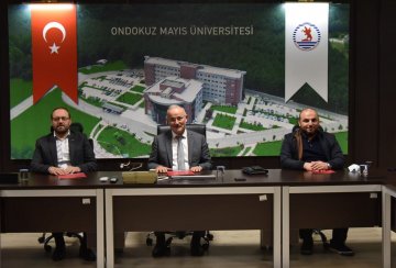 Ondokuz Mayıs Üniversitesi Rektörü Prof. Dr. Yavuz Ünal'a Ziyaret