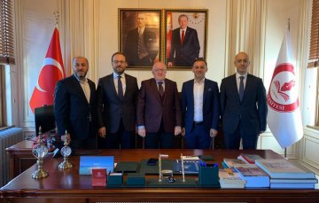 Samsun Üniversitesi Rektörü Prof.Dr. Mahmut AYDIN'a MÜSİAD Şubesi Olarak Makamında Ziyaret 