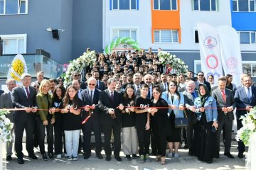 Ondokuz Mayıs Üniversitesi Mesleki ve Teknik Anadolu Lisesi'nin açılış programı