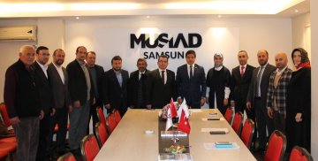 ÇARŞAMBA TİCARET VE SANAYİ ODASI’NDAN  MÜSİAD’A ZİYARET