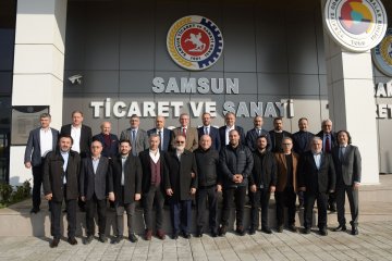 Batum’dan gelen misafirlerimizle Samsun TSO ziyaret ettik.