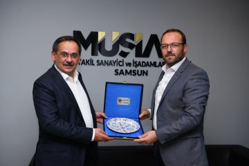 Mustafa Demir'den MUSİAD Samsun'a ziyaret