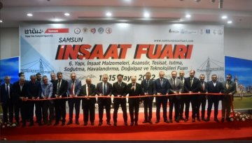 Samsun 6. İnşaat Fuarı Açılışına Şube Başkanımız Hasan Tahsin ŞENGÜL ve YK Üyelerimiz Katıldı. 